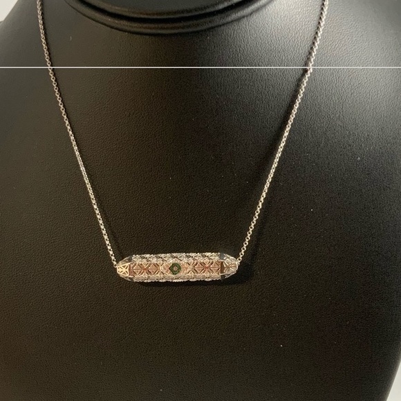 Evil Eye Spinner Necklace - Picture 8 of 15